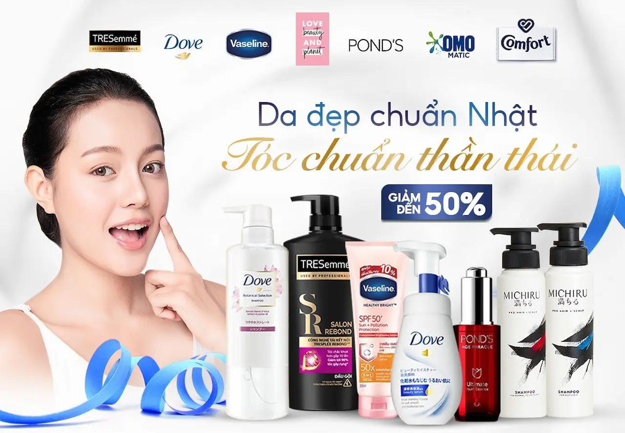 Unilever Việt Nam 1 Thương Hiệu Cung Cấp Sản Phẩm Chăm Sóc Tóc, Da, Cơ Thể Và Răng Miệng Từ Thương Hiệu Vaseline, Tresemmé, P/s,...