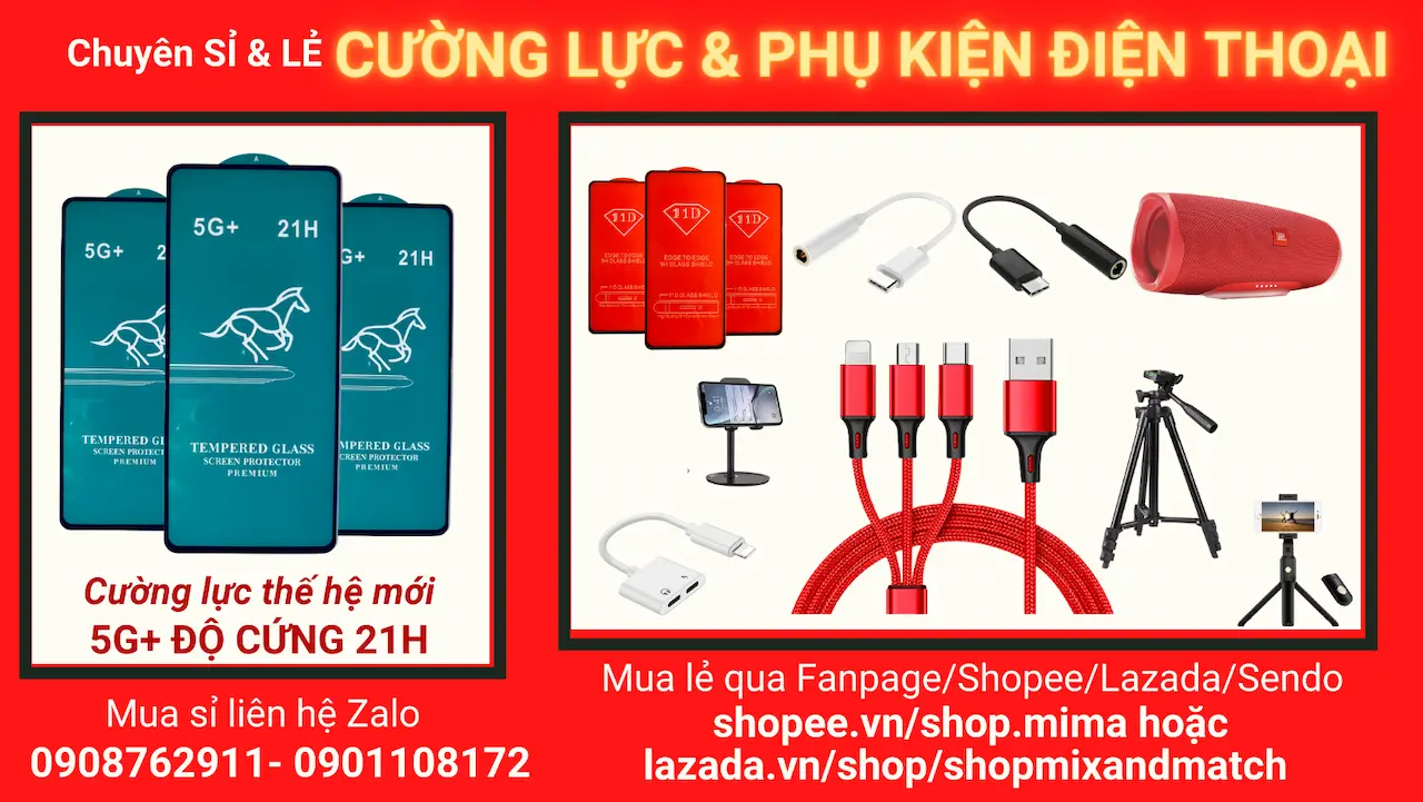 Phụ kiện điện thoại Mima Shop Chuyên Sỉ & Lẻ, Phụ Kiện Iphone, Phụ Kiện Điện Thoại Các Dòng, Loa Nghe Nhạc & Tai Nghe - Kính Cường Lực Các Dòng Kính Cường Lực Màn Hình 5g+ Thế Hệ Mới Với Độ Cứng 21h