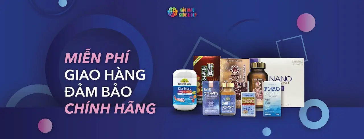 Sắc Màu Khỏe Đẹp 1 Cửa Hàng Thực Phẩm Chức Năng & Mỹ Phẩm - Nơi Sắc Màu Tô Điểm Cho Cuộc Sống Của Bạn