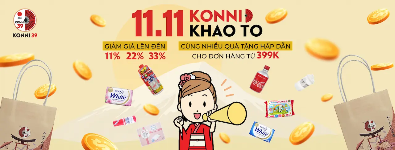 Siêu Thị Nhật Konni39 Hàng Nhật Đồng Giá Mang 100% Giá Trị Nhật Tới Gia Đình Việt