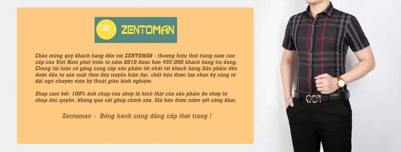 Zentoman Áo Sơ Mi Nam Tay Dài Không Nhăn Mềm Mịn Họa Tiết Kẻ Công Sở Thoáng Mát Thương Hiệu Việt Nam Phát Triển Hơn 5 Năm Được Hơn 50.000 Khách Hàng Tin Dùng