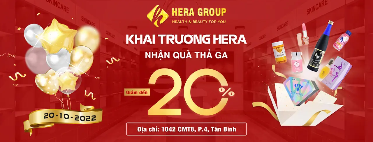 Mỹ Phẩm Hera 1 Shop Chuyên Cung Cấp Sỉ & Lẻ Các Dòng Mỹ Phẩm Làm Đẹp Chất Lượng Tại Việt Nam.