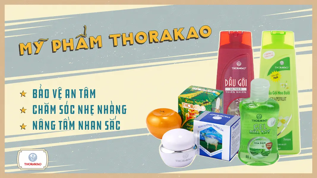 Thorakao 1 Shop Với Mặt Hàng Truyền Thống Kem Dưỡng Da Trân Châu, Dầu Gội Đầu, Xà Bông Thơm, Nước Bóng Tóc Parafine & Brillantine Chải Tóc