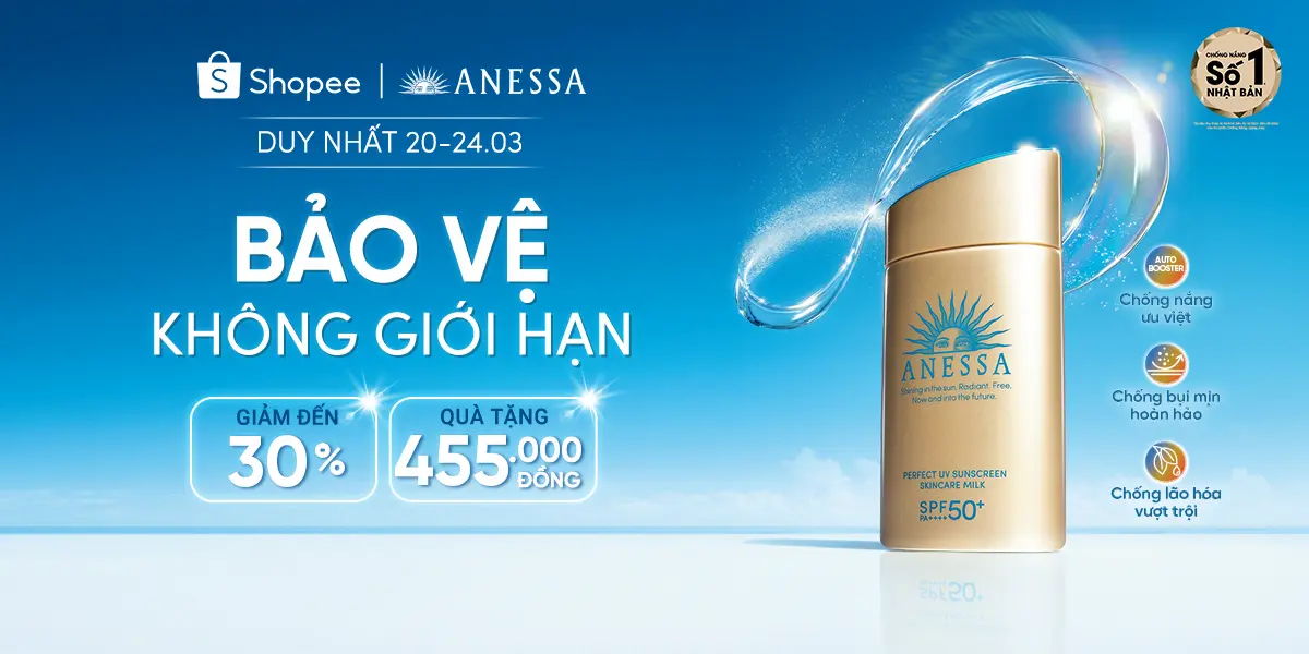 Anessa mild Tự Tin Đáp Ứng Những Yêu Cầu Của Sản Phẩm Chống Nắng Dành Cho Da Trẻ Nhỏ Từ 1 Tuổi Bởi Cam Kết Mang Đến Những Hiệu Quả Chống Nắng Dưỡng Da Số 1 Nhật Bản Suốt 21 Năm Liền Từ Tập Đoàn Shiseido.