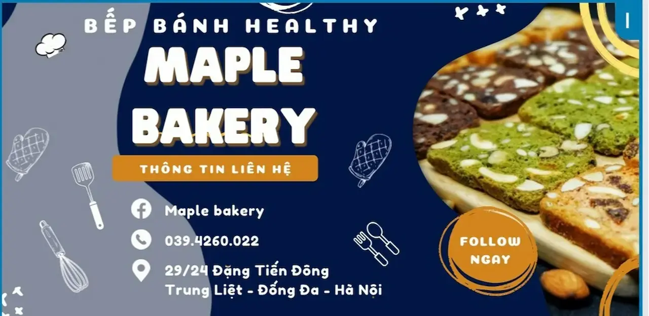 Dưới Đây Là 1 Vài Món Maple Bakery Chúng Tớ Khuyến Khích Các Chị Em Nên Ăn Những Món Này Để Sớm Có Vòng Eo Mơ Ước, Các Chị Em Tham Khảo Nhé