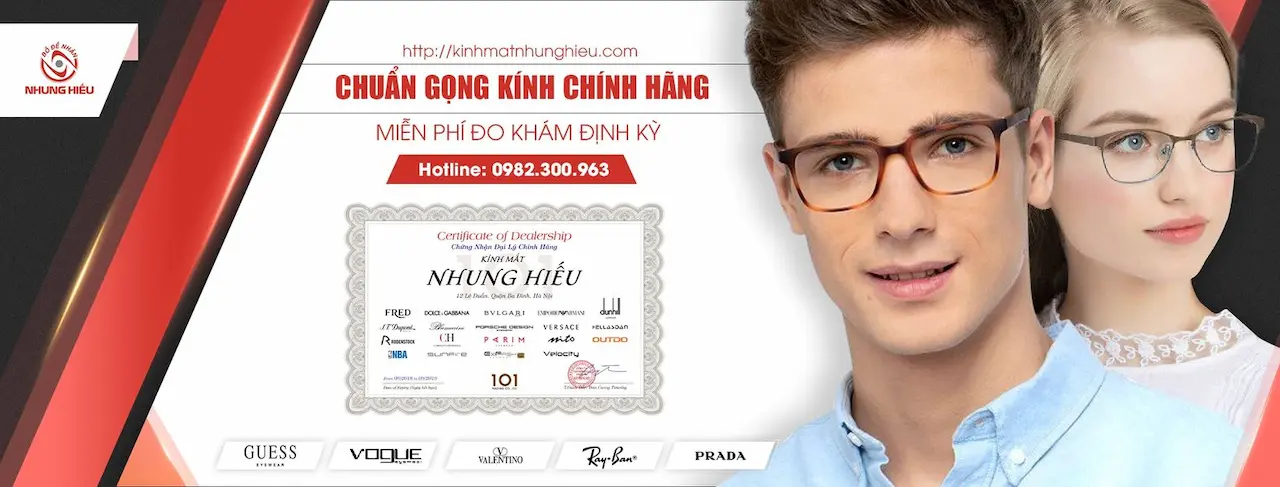 Kính Mắt Nhung Hiếu Với Bề Dày Kinh Nghiệm 30 Năm Trong Lĩnh Vực Kính Thuốc. Kính Mắt Thời Trang Chính Hãng - Kính Mắt Nhung Hiếu