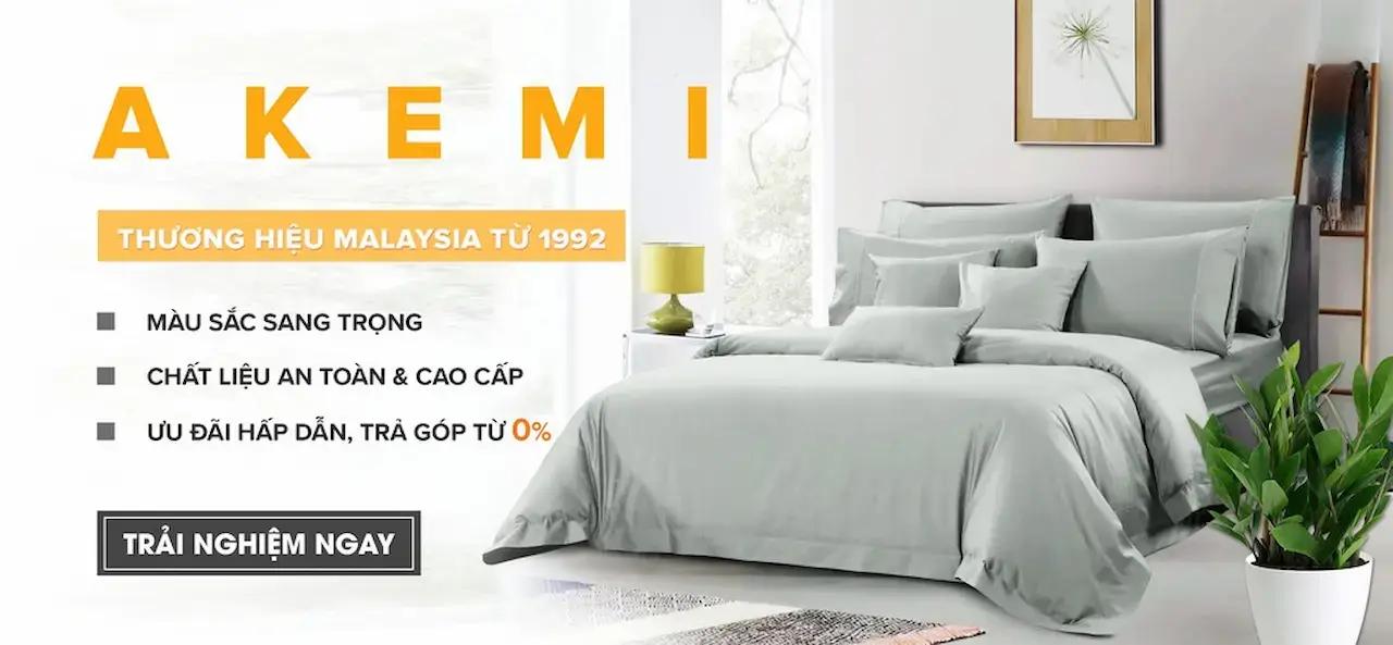 Akemi 1 Cửa Hàng Gối, Bộ Chăn Ra Gối Nệm, Bộ Ga Giường  Từ  & Nhiều Hơn Nữa Thoả Thích Mua Sắm Với Giá Tốt