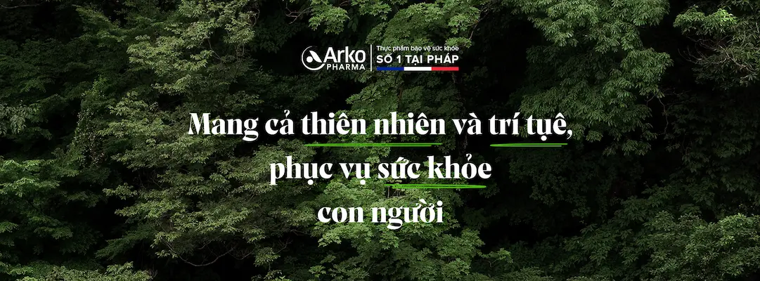 Arkopharma Thương Hiệu Thực Phẩm Bảo Vệ Sức Khỏe Số 1 Tại Pháp, Dẫn Đầu Trong Liệu Pháp Điều Trị Bằng Thực Vật  100% Danh Mục Sản Phẩm Có Nguồn Gốc Thực Vật, Được Bộ Y Tế Pháp Công Nhận.