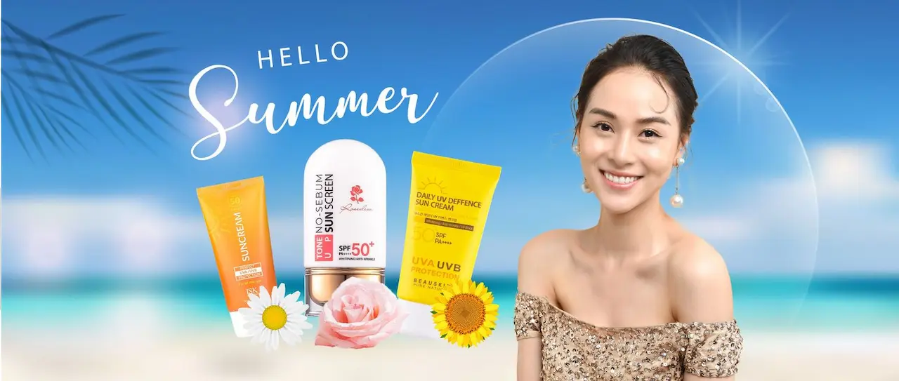 Kem Chống Nắng Beauskin Rosedew Toneup No-sebum Sunscreen 3in1: Ngừa Nám - Kiềm Dầu - Nâng Tone Có Xuất Xứ Từ Hàn Quốc, Dành Cho Mọi Loại Da. "Mai-đẹt-ti-ni" Của Mọi Cô Gái Đây Rồi!