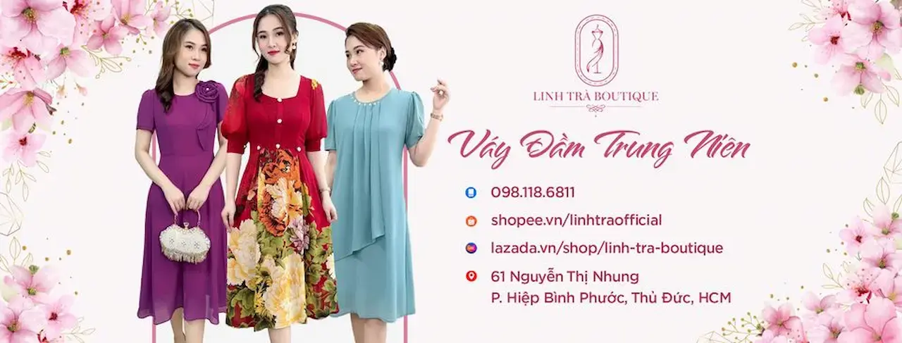 Linh Trà Boutique 1 Shop Chuyên Cung Cấp Các Mẫu Thời Trang Sang Trọng, Thanh Lịch Với Những Mẫu Thiết Kế Thời Thượng Dẫn Đầu Xu Hướng Việt Nam...