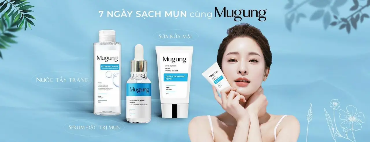 Mugung Là Thương Hiệu Mỹ Phẩm Từ Thiên Nhiên Với Tiêu Chí 7 Ngày Hết Mụn - Chúng Tôi Can Kết Tất Cả Sản Phẩm Tuyệt Đối An Toàn Sức Khỏe Và Hiệu Quả Cho Người Tiêu Dùng.