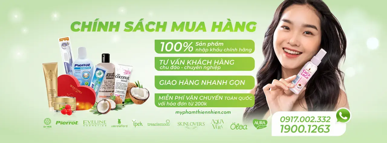 Mỹ Phẩm Thiên Nhiên Chuyên Nhập Khẩu Và Pp Mỹ Phẩm Châu Âu Chính Hãng 100% - Skinlovers, Eveline, W.lap, Dr Her, Aqua Vera, Ipek, Maternea, Pierrot, Treaclemoon ...