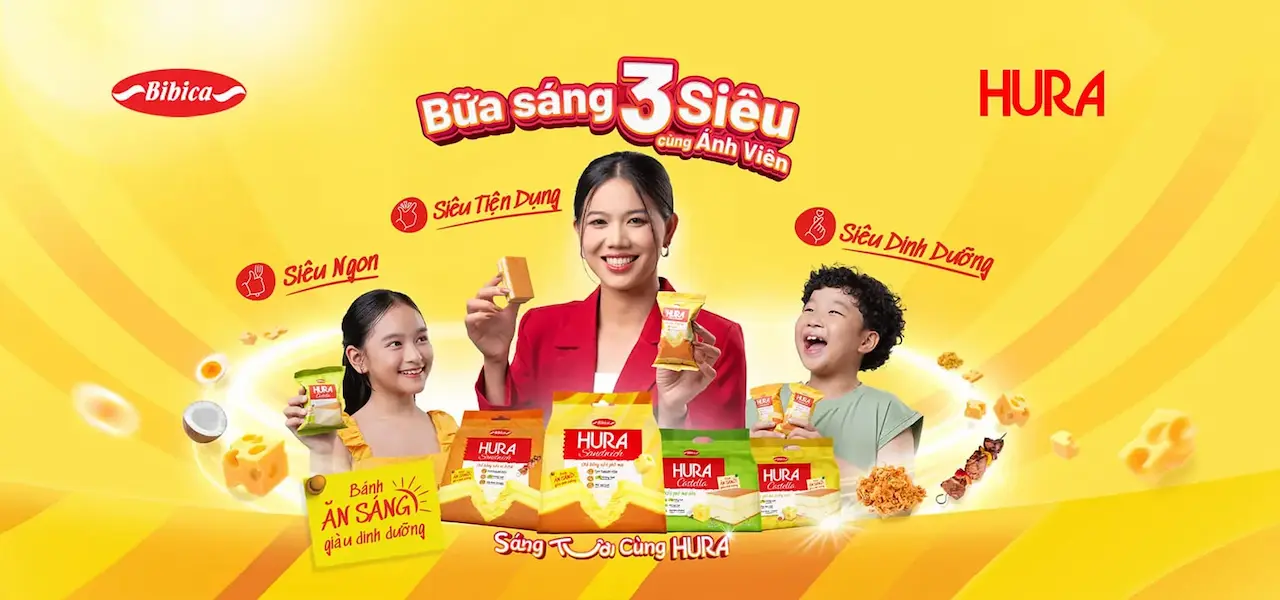 Bibicavn Trở thành công ty bánh kẹo số 1 Việt Nam với chất lượng và sự sáng tạo không ngừng sản phẩm chất lượng như: Hura, Goody, Quasure, Zoo, aHHa, Migita,...